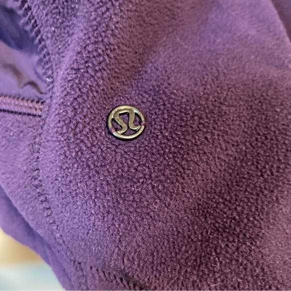 Lululemon Fleecy Keen Deep Zinfandel Purple Full Zip Hoodie Jacket - Picture 11 of 16